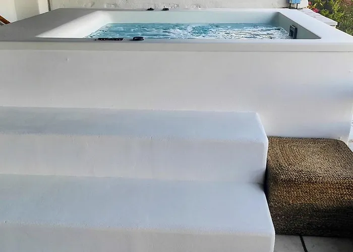 Island Magic - Seaview With Jacuzzi Pool Villa Ampelas