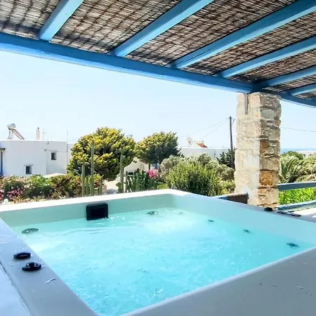 Island Magic - Seaview With Jacuzzi Pool Villa Ambelas